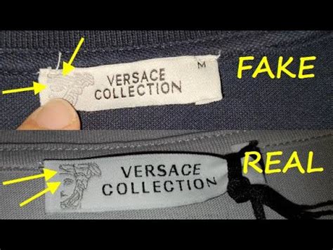 how to spot a fake versace shirt